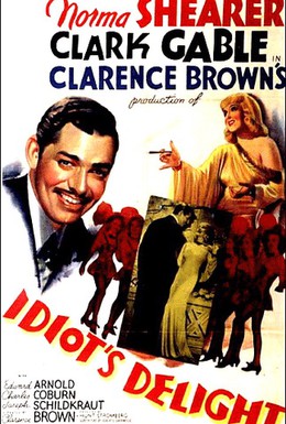 Постер фильма Восторг идиота (1939)