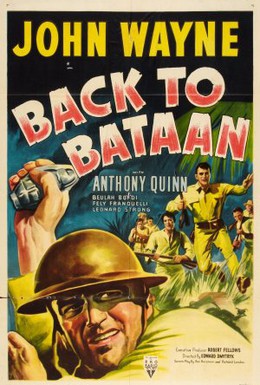 Постер фильма Возвращение на Батаан (1945)