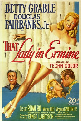 Постер фильма Эта дама в горностае (1948)