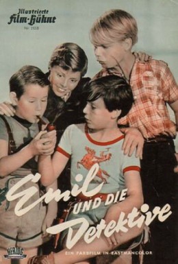 Постер фильма Эмиль и сыщики (1954)