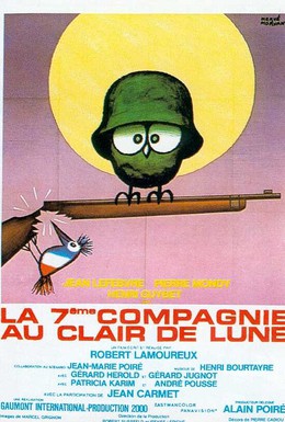 Постер фильма Седьмая рота при свете луны (1977)