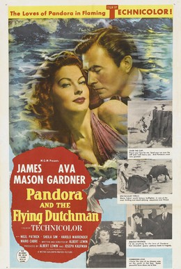 Постер фильма Пандора и Летучий Голландец (1951)