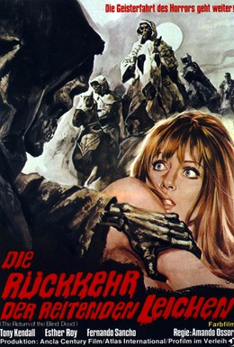 Постер фильма Слепые мертвецы 2: Возвращение слепых мертвецов (1973)