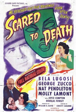 Постер фильма Испуганный смертью (1947)