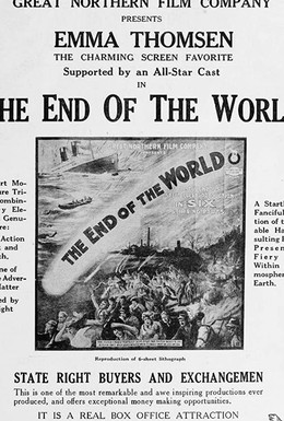 Постер фильма Конец мира (1916)