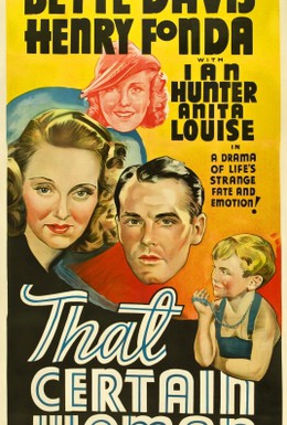 Постер фильма Та самая женщина (1937)
