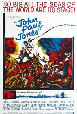 Постер фильма Джон Пол Джонс (1959)
