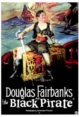 Постер фильма Черный пират (1926)