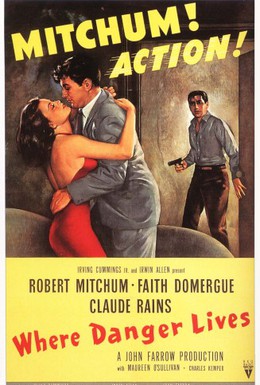 Постер фильма Где живет опасность (1950)