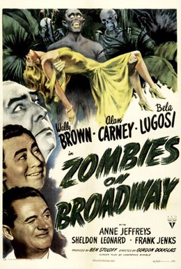 Постер фильма Зомби на Бродвее (1945)