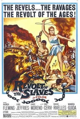 Постер фильма Восстание рабов (1960)