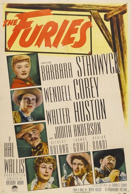 Постер фильма Фурии (1950)