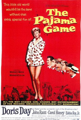 Постер фильма Пижамная игра (1957)