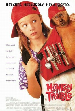 Постер фильма Неприятности с обезьянкой (1994)