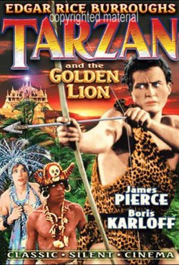 Постер фильма Тарзан и золотой лев (1927)