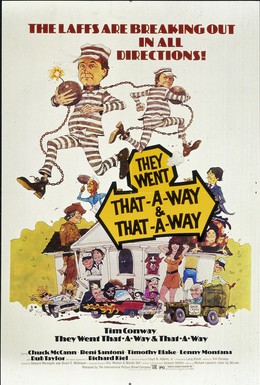 Постер фильма Они побежали вот туда и вот туда (1978)