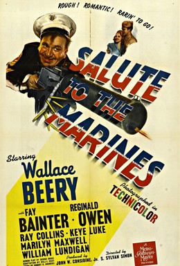 Постер фильма Салют морской пехоте (1943)