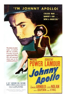 Постер фильма Джонни Аполлон (1940)