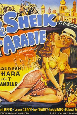 Постер фильма Пламя Аравии (1951)