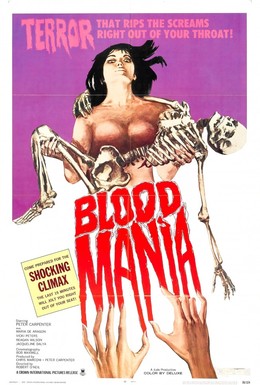 Постер фильма Кровавая мания (1970)