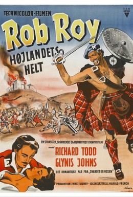 Постер фильма Роб Рой, неуловимый разбойник (1953)