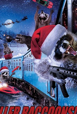 Постер фильма Killer Raccoons 2: Dark Christmas in the Dark (2020)