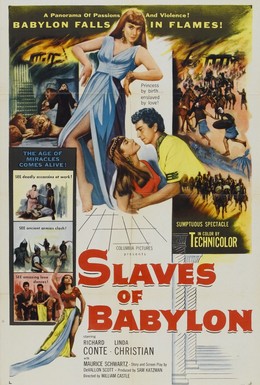 Постер фильма Рабы Вавилона (1953)