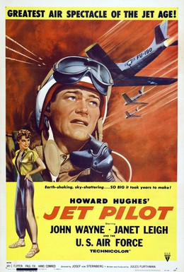 Постер фильма Пилот реактивного самолета (1957)