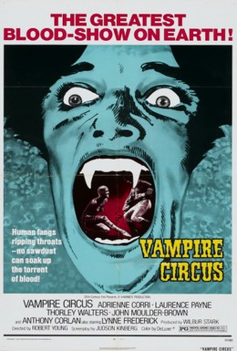 Постер фильма Цирк вампиров (1972)