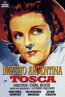 Постер фильма Тоска (1941)