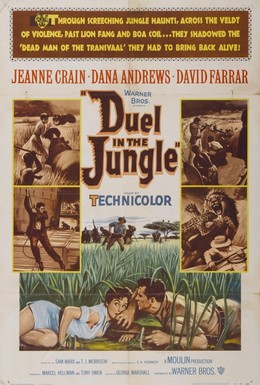 Постер фильма Дуэль в джунглях (1954)
