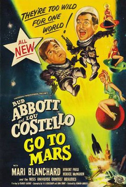 Постер фильма Эбботт и Костелло летят на Марс (1953)