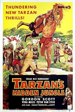 Постер фильма Приключения Тарзана в джунглях (1955)