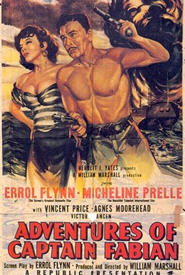 Постер фильма Капитан Фабиан (1951)
