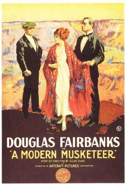 Постер фильма Современный мушкетер (1917)