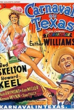 Постер фильма Карнавал в Техасе (1951)