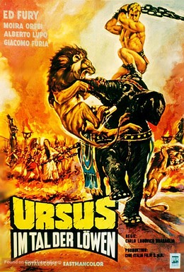 Постер фильма Урсус в долине львов (1961)