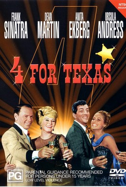 Постер фильма Четверо из Техаса (1963)