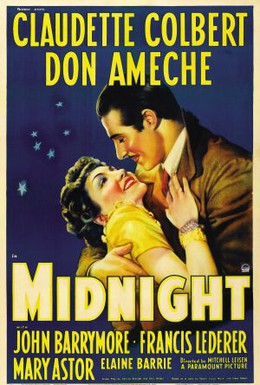 Постер фильма Полночь. Сердцу не прикажешь (1939)