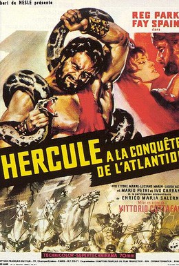 Постер фильма Геркулес покоряет Атлантиду (1961)