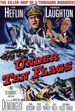 Постер фильма Под десятью флагами (1960)