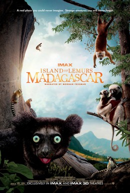 Постер фильма Остров лемуров: Мадагаскар (2014)