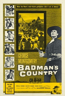Постер фильма Badman's Country (1958)