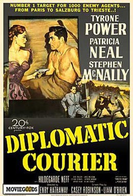 Постер фильма Дипкурьер (1952)