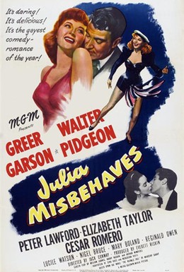 Постер фильма Джулия плохо себя ведет (1948)