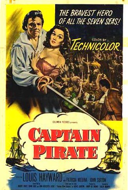 Постер фильма Капитан-пират (1952)