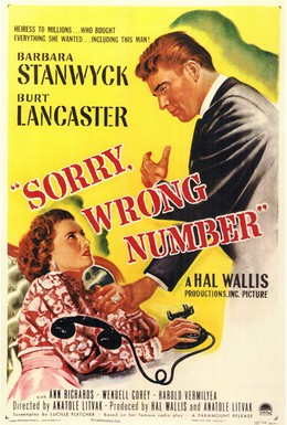 Постер фильма Извините, ошиблись номером (1948)