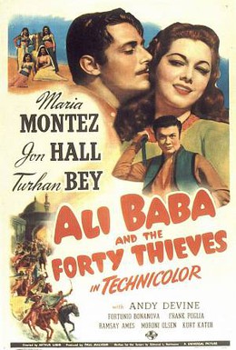 Постер фильма Али Баба и 40 разбойников (1944)