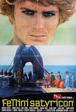 Постер фильма Сатирикон (1969)