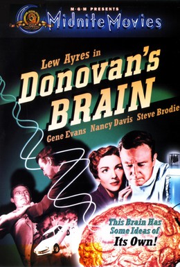 Постер фильма Мозг Донована (1953)